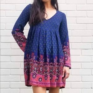 Short flowy summer dress